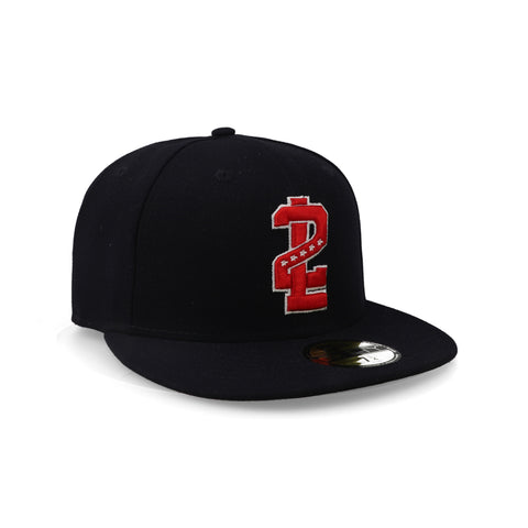 Gorra New Era 59Fifty LMB Tecos Classic 25 Azul Cerrada