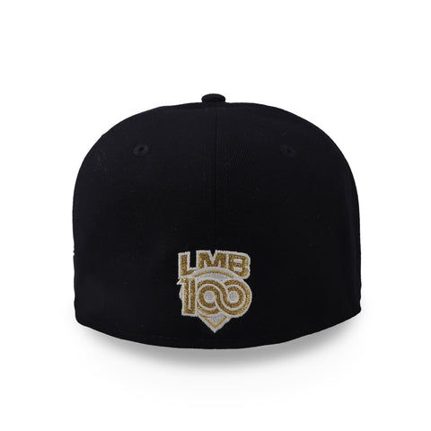 Gorra New Era 59Fifty LMB Tecos Classic 25 Azul Cerrada