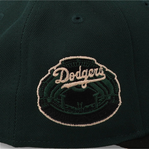 Gorra New Era 59Fifty MLB Dodgers Verde 2 Tone Cerrada
