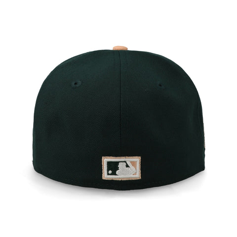 Gorra New Era 59Fifty MLB Dodgers Verde 2 Tone Cerrada