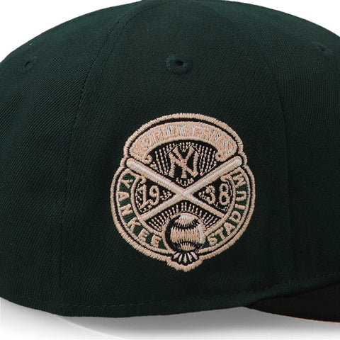 Gorra New Era 59Fifty MLB Yankees Verde 2 Tone Cerrada