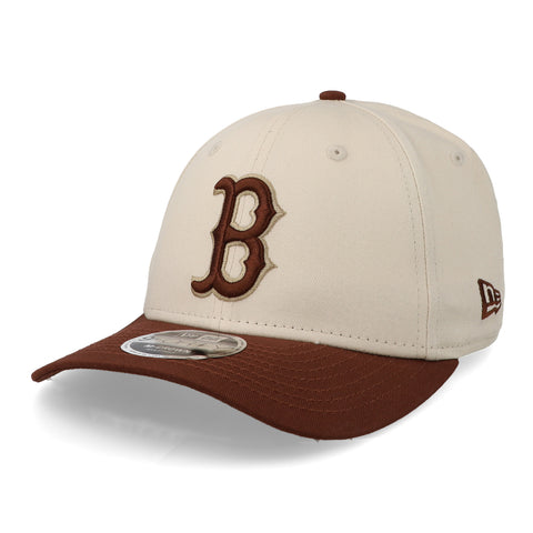 Gorra New Era 9Forty MLB Red Sox WS Patch Beige Unitalla