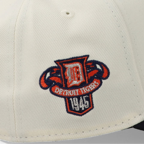 Gorra New Era 9Forty MLB Tigers Crema OTC Unitalla
