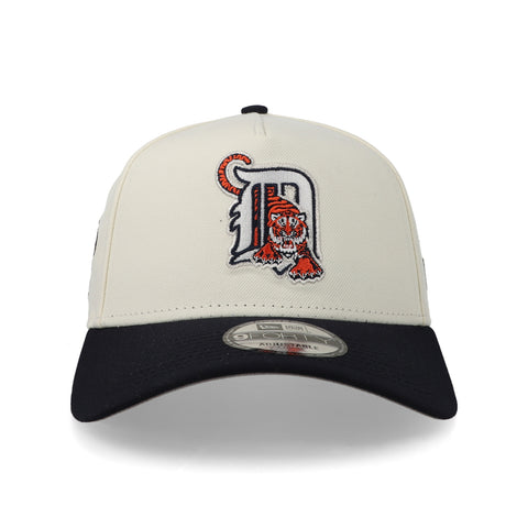 Gorra New Era 9Forty MLB Tigers Crema OTC Unitalla