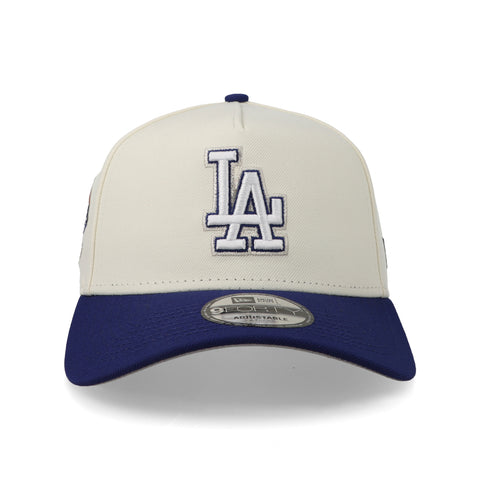 Gorra New Era 9Forty MLB Dodgers Crema OTC Unitalla