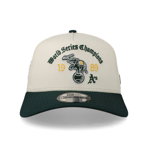 Gorra New Era 9Forty A-Frame MLB Athletics Old English WS