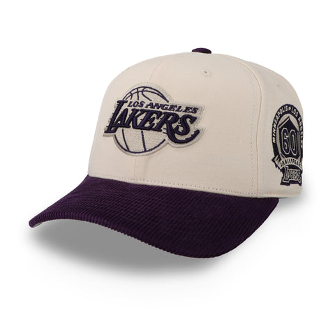 Gorra Mitchell & Ness NBA Lakers Fall Cord Pro Snapback