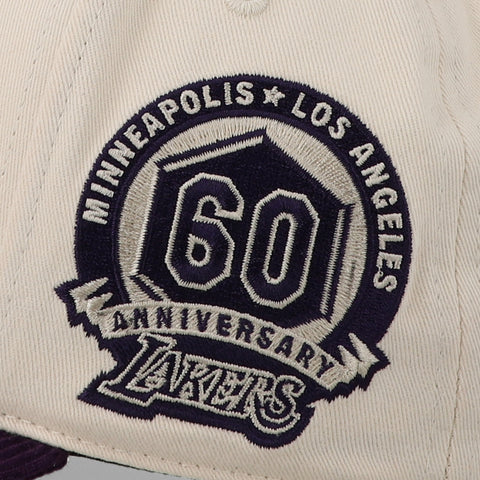 Gorra Mitchell & Ness NBA Lakers Fall Cord Pro Snapback
