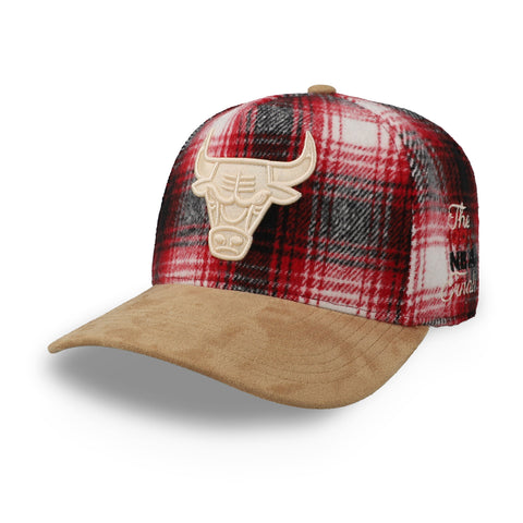Gorra Mitchell & Ness NBA Bulls Plaid Out Pro Snapback