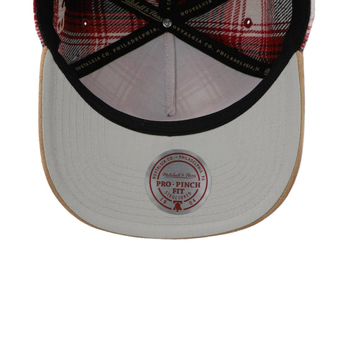 Gorra Mitchell & Ness NBA Bulls Plaid Out Pro Snapback