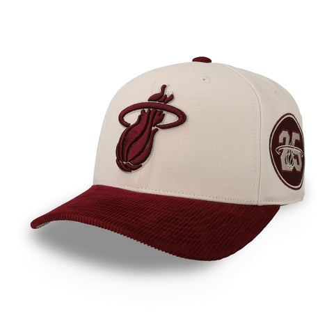Gorra Mitchell & Ness NBA Heat Fall Cord Pro Snapback