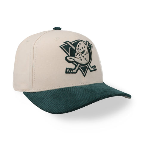 Gorra M&N NHL Ducks Vintage Fall Cord Pro Snapback