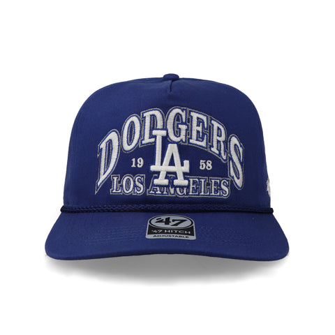 Gorra '47 MLB Dodgers Break Wood Hitch Azul Rey Unitalla