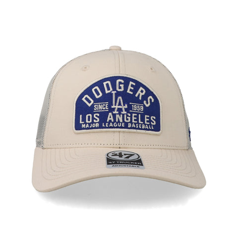 Gorra '47 MLB Dodgers Leland Trucker Natural Unitalla
