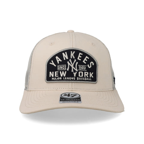 Gorra '47 MLB Yankees Leland Trucker Natural Unitalla