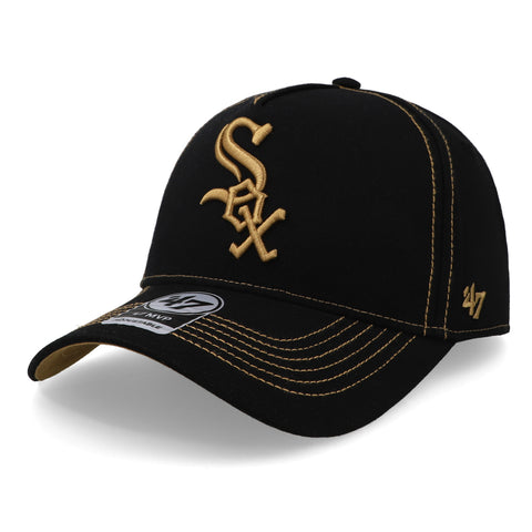 Gorra '47 MLB White Sox Contrast Stitch Negro Unitalla