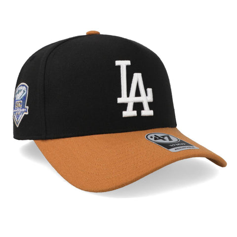 Gorra '47 MLB Dodgers TT Snap 47 MVP Negro Unitalla