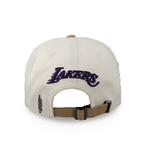 Gorra Pro Standard NBA Lakers Signature Beige Unitalla