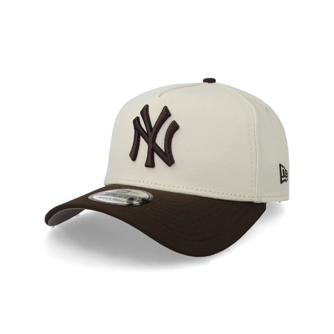Gorra New Era 9Forty MLB Yankees Crema Nogal Unitalla