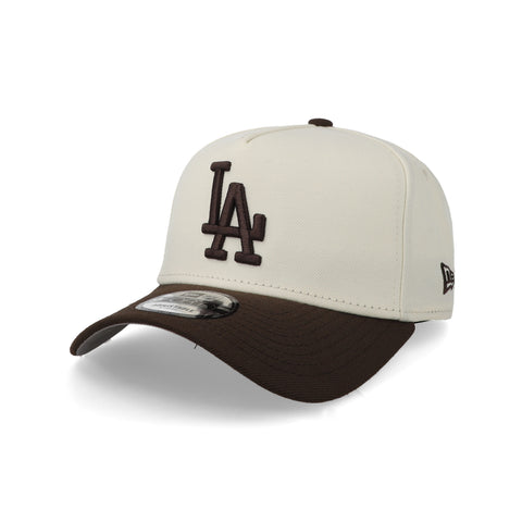 Gorra New Era 9Forty MLB Dodgers Crema Nogal Unitalla