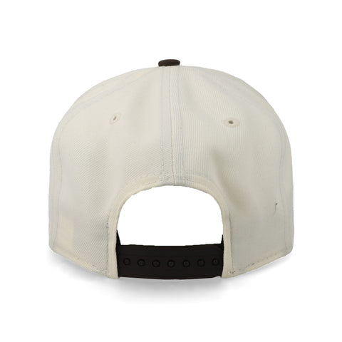 Gorra New Era 9Forty MLB Dodgers Crema Nogal Unitalla