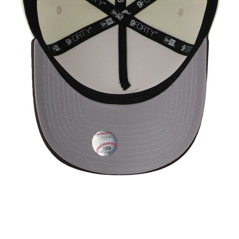 Gorra New Era 9Forty MLB Dodgers Crema Nogal Unitalla