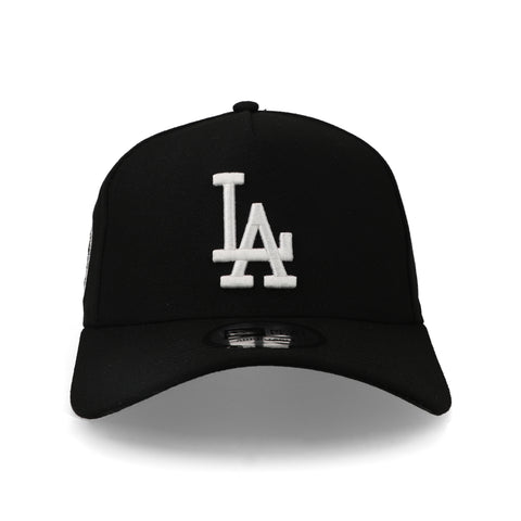 Gorra New Era 9 Forty MLB Dodgers Negra/Blanca Ajustable