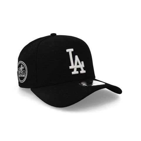 Gorra New Era 9 Forty MLB Dodgers Negra/Blanca Ajustable