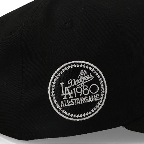 Gorra New Era 9 Forty MLB Dodgers Negra/Blanca Ajustable