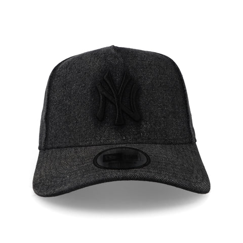 Gorra New Era 9Forty E-Frame MLB Yankees Denim Negra