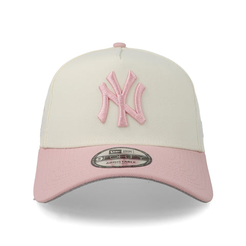 Gorra New Era 9Forty A-Frame MLB Yankees Rosa Unitalla