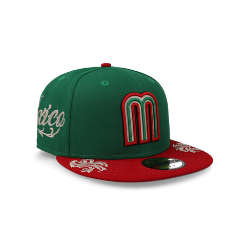 Gorra New Era 59Fifty México Wordmark Cerrada