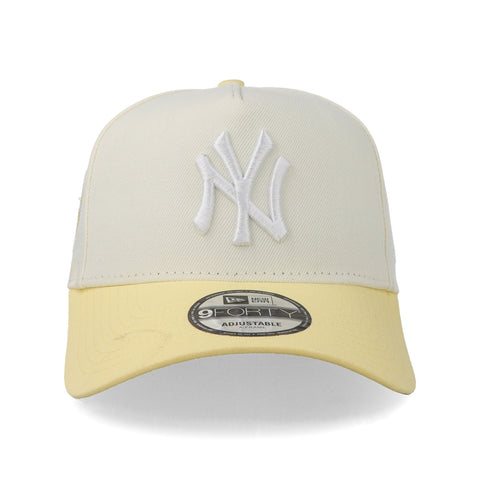 Gorra New Era 9Forty MLB Yankees Chrome Amarillo Unitalla