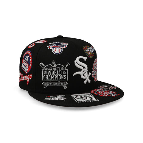 Gorra New Era 59Fifty MLB White Sox All Over OTC Cerrada