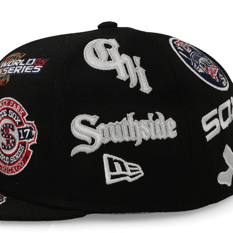 Gorra New Era 59Fifty MLB White Sox All Over OTC Cerrada