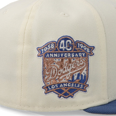 Gorra New Era 59Fifty MLB Dodgers CHR Índigo