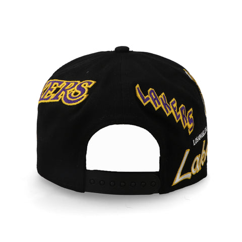 Gorra New Era 9Forty NBA Lakers All Over Negra Ajustable