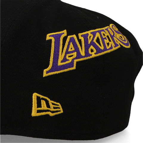 Gorra New Era 9Forty NBA Lakers All Over Negra Ajustable