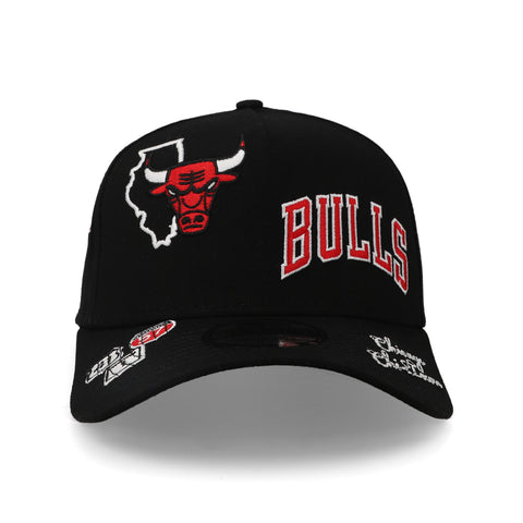 Gorra New Era 9Forty A-Frame NBA Bulls All Over Ajustable