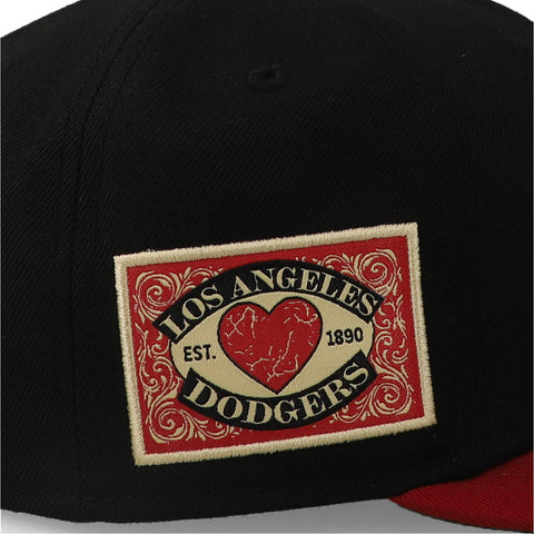 Gorra New Era 59Fifty MLB Dodgers Team Cards Cerrada