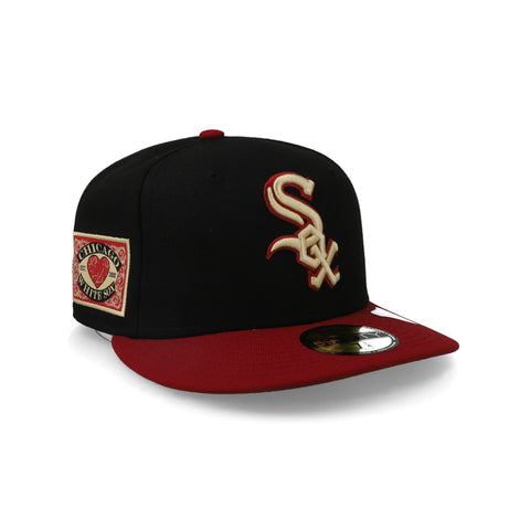 Gorra New Era 59Fifty MLB White Sox Team Cards Cerrada