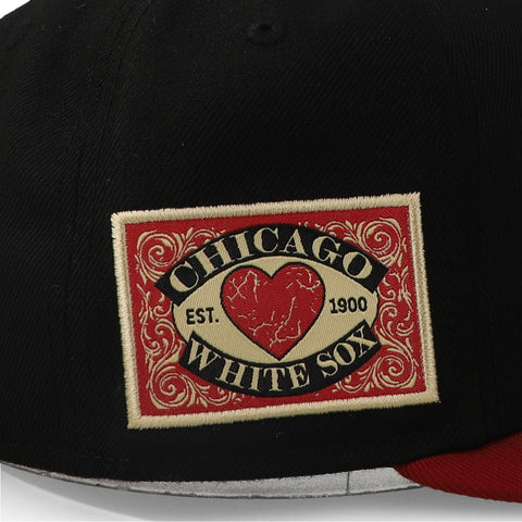 Gorra New Era 59Fifty MLB White Sox Team Cards Cerrada