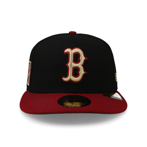 Gorra New Era 59Fifty MLB Red Sox Team Cards Cerrada