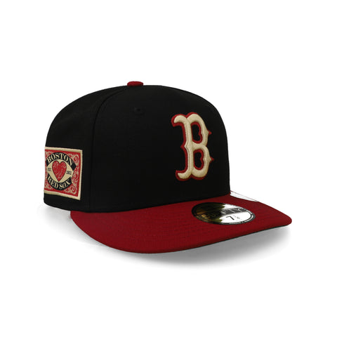 Gorra New Era 59Fifty MLB Red Sox Team Cards Cerrada