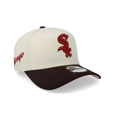 Gorra New Era 9Forty MLB White Sox City Script Ajustable
