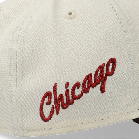 Gorra New Era 9Forty MLB White Sox City Script Ajustable