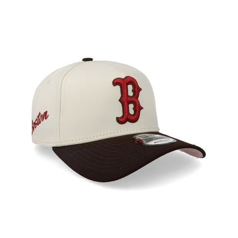 Gorra New Era 9Forty MLB Red Sox City Script Ajustable