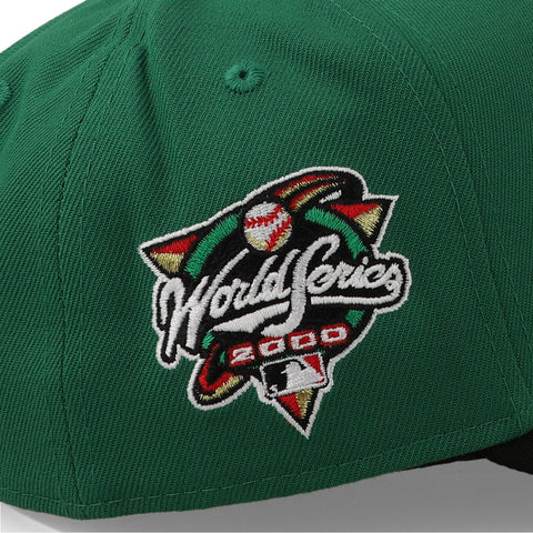 Gorra New Era 9Forty MLB Yankees Verde Kelly Negro Unitalla