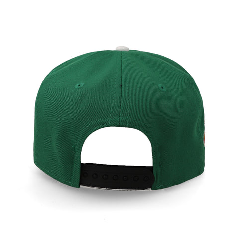 Gorra New Era 9Forty MLB Dodgers Verde Kelly Negro Unitalla