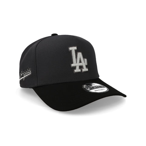 Gorra New Era 9Forty MLB Dodgers Verde Oscuro Negro Unitalla